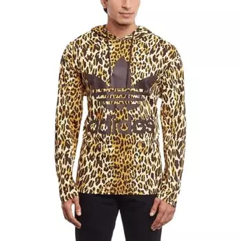 Толстовка JEREMY SCOTT мужская желтая Adidas Originals, желтый