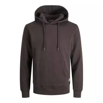 Толстовка jjebasic с капюшоном Jack & Jones, коричневый