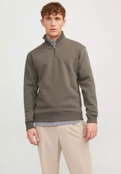 Толстовка JJEBRADLEY HALF ZIP Jack & Jones, цвет bungee cord
