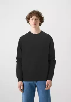 Толстовка JJECHARGE CREW NECK Jack & Jones, черный