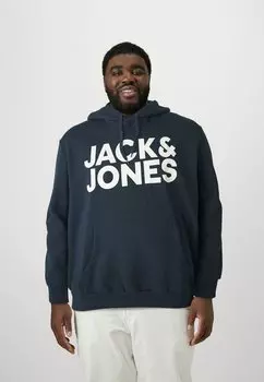 Толстовка Jjecorp Jack & Jones, темно-синий