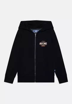 Толстовка JJELOGO ZIP HOOD Jack & Jones, темно-синий