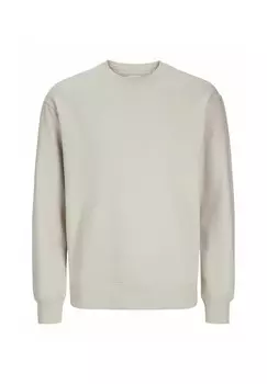 Толстовка JJESTAR BASIC CREW NECK Jack & Jones, молочный