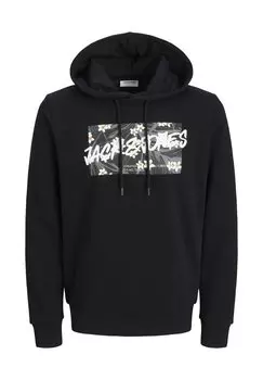 Толстовка JJHAWAII SHAPE - Hoodie Jack & Jones, черный