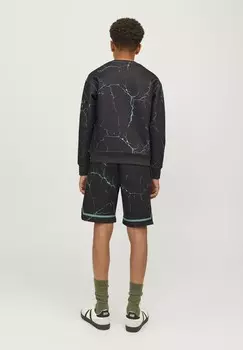 Толстовка JJKEY SPORTY LOOSE CREW Jack & Jones, серый
