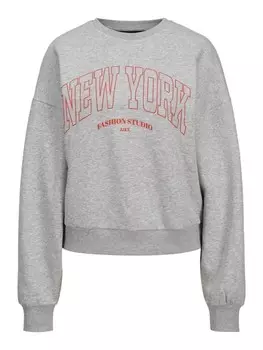 Толстовка JJXX Sweatshirt, цвет Light Grey Melange