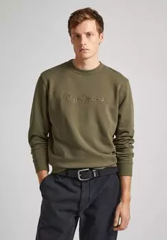 Толстовка JOE CREW Pepe Jeans, цвет military green