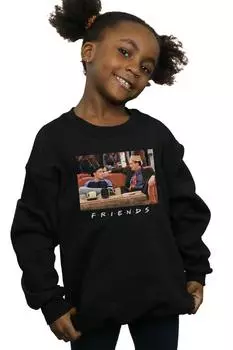 Толстовка Joey And Chandler Hats Friends, черный