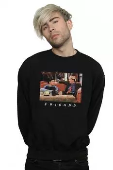 Толстовка Joey And Chandler Hats Friends, черный
