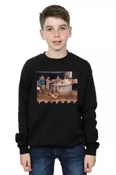 Толстовка Joey Mermaid Friends, черный