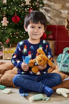 Толстовка JoJo Maman Bb с аппликацией Jojo Maman Bb, синий