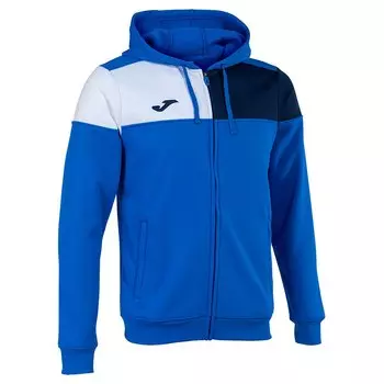 Толстовка Joma Crew V Full Zip, синий