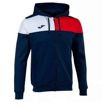 Толстовка Joma Crew V Full Zip, синий