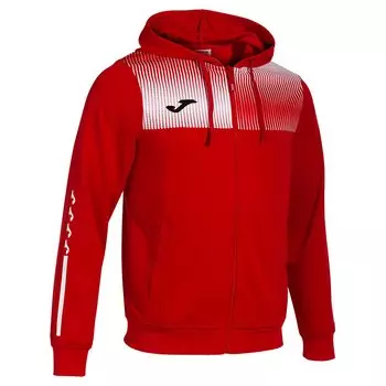 Толстовка Joma Eco Supernova Full Zip, красный