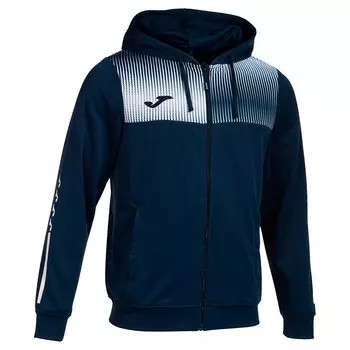 Толстовка Joma Eco Supernova Full Zip, синий