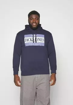 Толстовка JORARTHUR HOOD Jack & Jones, темно-синий