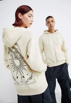Толстовка JORCHARLIE ZIP HOOD UNISEX Jack & Jones, цвет fog
