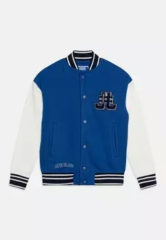Толстовка JORCOLE VARSITY Jack & Jones Junior, цвет mazarine blue