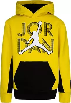 Толстовка Jordan AJ4 Lightning Pullover, цвет Tour Yellow