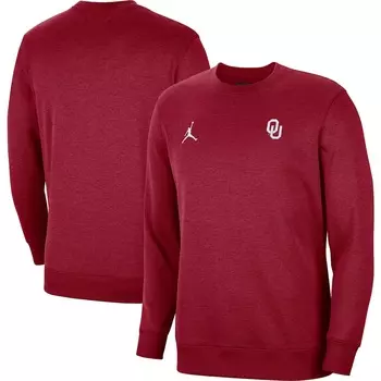 Толстовка Jordan Brand Oklahoma Sooners, малиновый