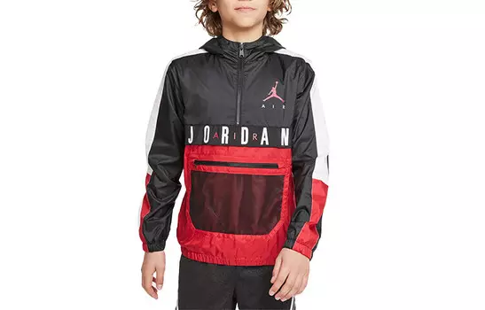 Толстовка Jordan, черный/красный