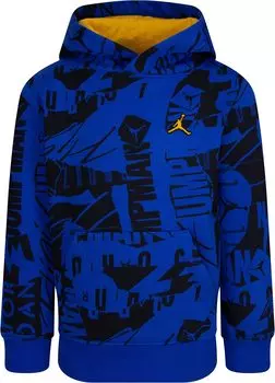 Толстовка Jordan Essentials Print Pullover, цвет Racer Blue