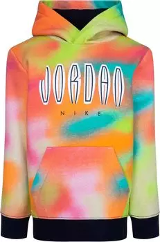 Толстовка Jordan MJ MVP HBR All Over Print Fleece Sweatshirt, цвет Infrared