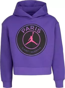 Толстовка Jordan PSG Fleece Pullover, цвет Wild Violet