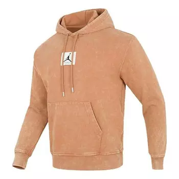 Толстовка Jordan Tie Dye Label Athletic Loose Pullover Men's Mineral Clay Yellow, Желтый