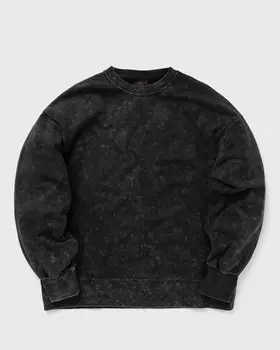 Толстовка Jordan Wmns Flight Fleece Washed Crewneck Sweatshirt, черный