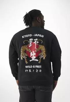 Толстовка JORKYOTO CREW Jack & Jones, цвет black