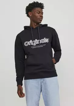 Толстовка JORLAKEWOOD BF LN Jack & Jones, черный