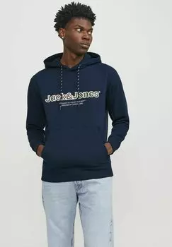 Толстовка JORLAKEWOOD BF LN Jack & Jones, небесный капитан
