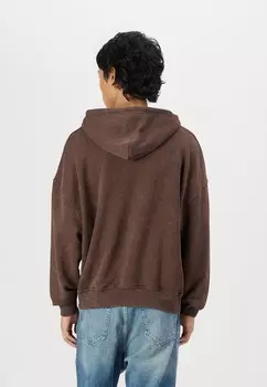 Толстовка JORTERU HOOD Jack & Jones, темно-коричневый