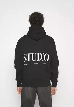 Толстовка JORVESTERBRO BACK SN Jack & Jones, черный