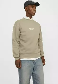 Толстовка JORVESTERBRO CREW NECK Jack & Jones, бежевый