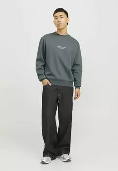 Толстовка JORVESTERBRO CREW NECK Jack & Jones, сине-серый