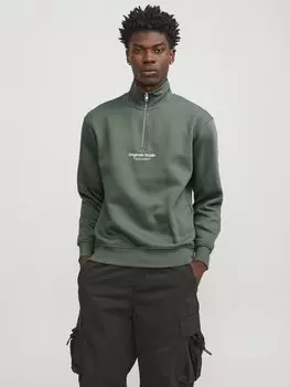 Толстовка JORVESTERBRO QUARTER ZIP Jack & Jones, цвет laurel wreath