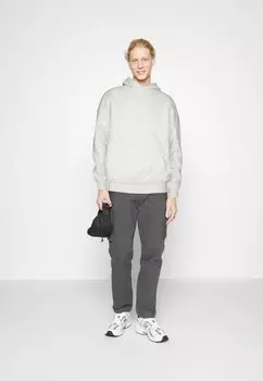 Толстовка JORVIBE HOOD Jack & Jones, белый меланж
