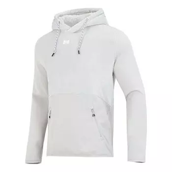 Толстовка journey fleece hoodie 'light grey' Under Armour, серый