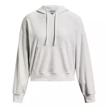 Толстовка journey terry hoodie 'light grey' Under Armour, серый