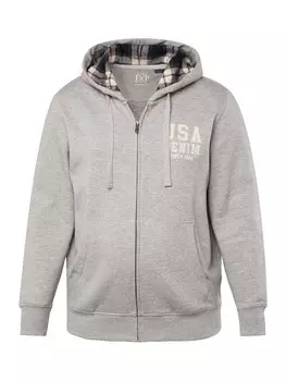 Толстовка JP1880, цвет dunkelgrau melange