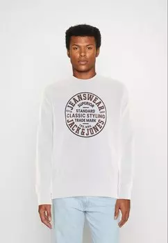 Толстовка JPRBLUEDDIE CREW NECK Jack & Jones, белый
