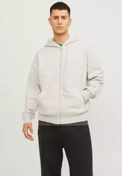 Толстовка JPRBLUHARVEY ZIP HOOD UNISEX Jack & Jones, цвет moonbeam