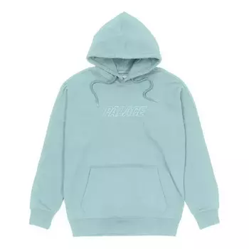 Толстовка jumbo tri-ferg drop shoulder hoodie 'green' Palace, зеленый
