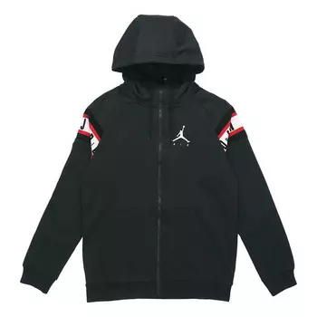 Толстовка jumpman athleisure casual sports куртка с капюшоном Air Jordan, черный