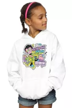 Толстовка «Юные Титаны Go Knock Knock» DC Comics, белый