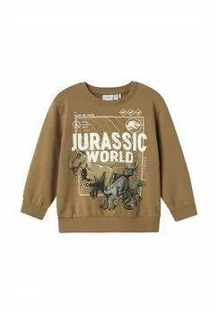 Толстовка JURASSIC Name it, коричневый