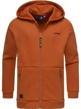 Толстовка juray на молнии Ragwear, оранжевый