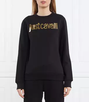 Толстовка Just Cavalli Regular Fit, черный